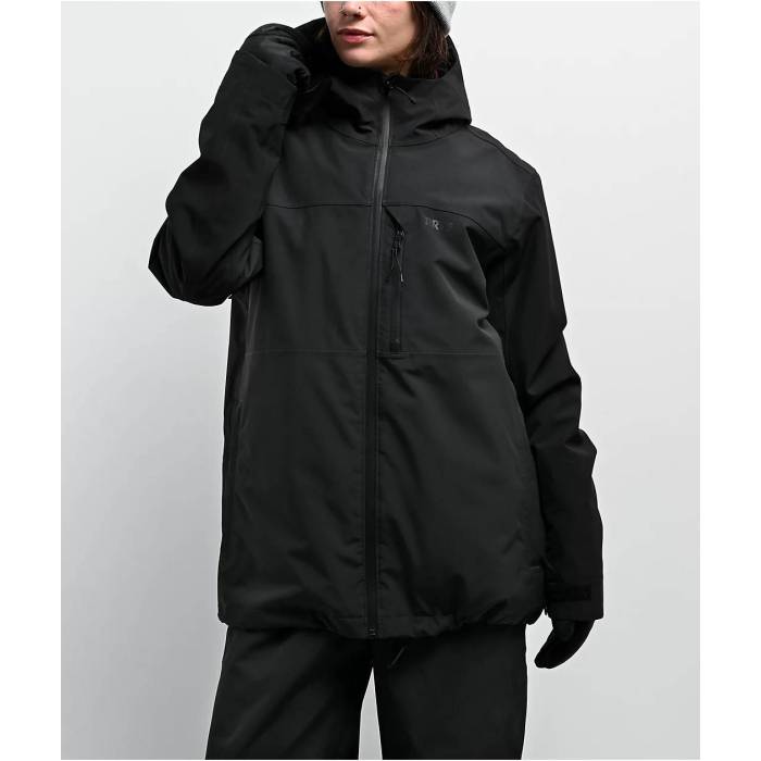 Dravus 【 Belfair Black 15K Snowboard Jacket Women's Black 】 黒色 ブラック Jacket ジャケット レディース 黒色 ブラック