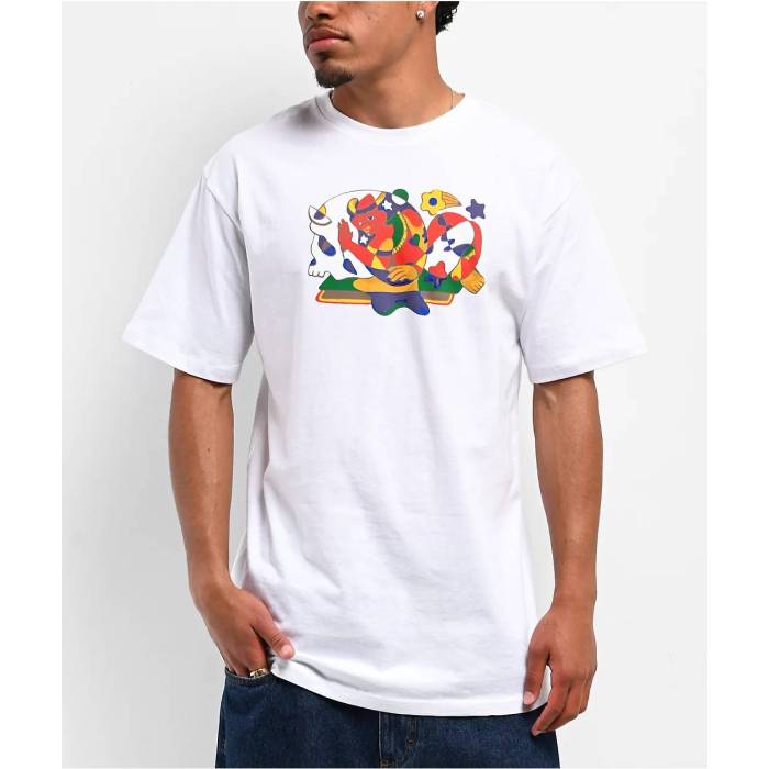 Autumn 【 Dayze White T-Shirt Men's White 】 白色 ホワイト Tシャツ メンズ 白色 ホワイト