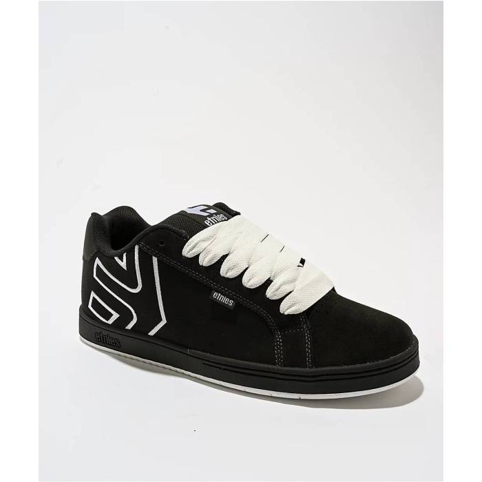 エトニーズ Etnies 【 Fader Black & White Skate Shoes Men's Black 】 黒色 ブラック 白色 ホワイト Skate スケート シューズ 運動靴 メンズ 黒色 ブラック