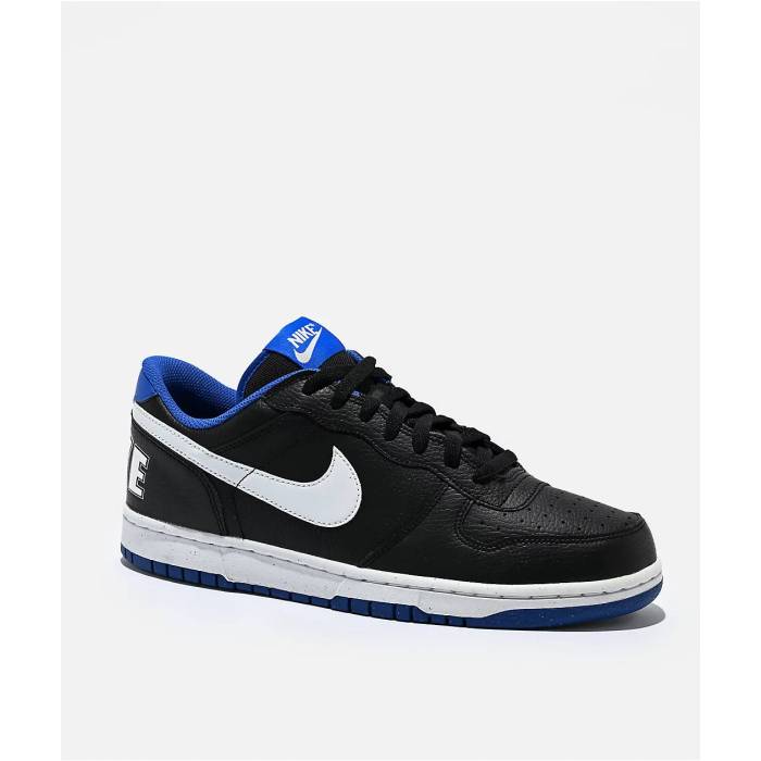ナイキ Nike 【 Big  Low Black \u0026 Royal Blue Shoes Men Black 】 黒色 ブラック 青色 ブルー シューズ 運動靴 メンズ 黒色 ブラック
