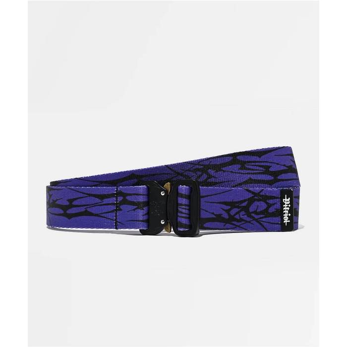 Vitriol 【 Merrick Purple Web Belt Men\u0027s Purple 】 Purple 紫・パープル 胴締め メンズ Purple 紫・パープル