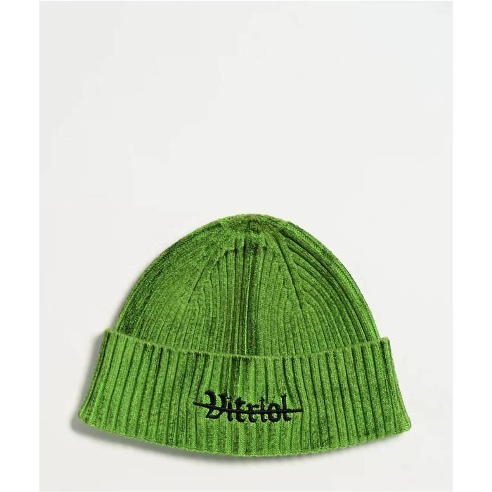 Vitriol 【 Seaburn Spray Green Beanie Men's Green 】 green 緑・グリーン キャップ 帽子 メンズ green 緑・グリーン