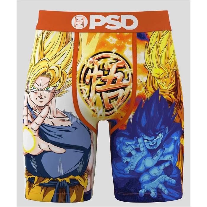 ピーエスディーアンダーウェア Psd Underwear 【 Psd X Dragon Ball Z Super Saiyan Goku Boxer Briefs Men's Multicolor 】 ドラゴン メンズ｜スニケス