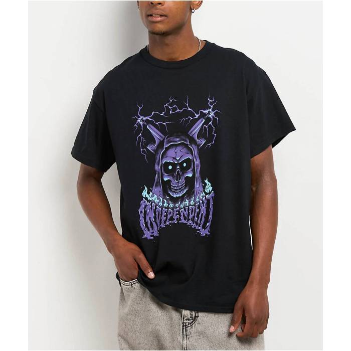 Independent 【 Sacrifical Black T-Shirt Men's Black 】 黒色 ブラック Tシャツ メンズ 黒色 ブラック