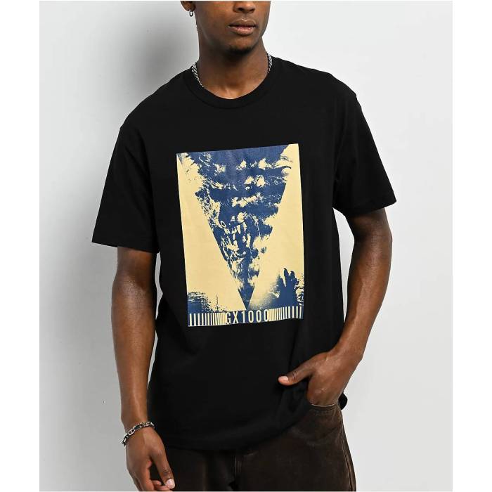 【★百貨店SALE★6/11真夜中2時迄】Gx1000 【 Sleepwalk Black T-Shirt Men\u0027s Black 】 黒いこと 黒いこと ティーシャツ メンズ 黒いこと 黒いこと