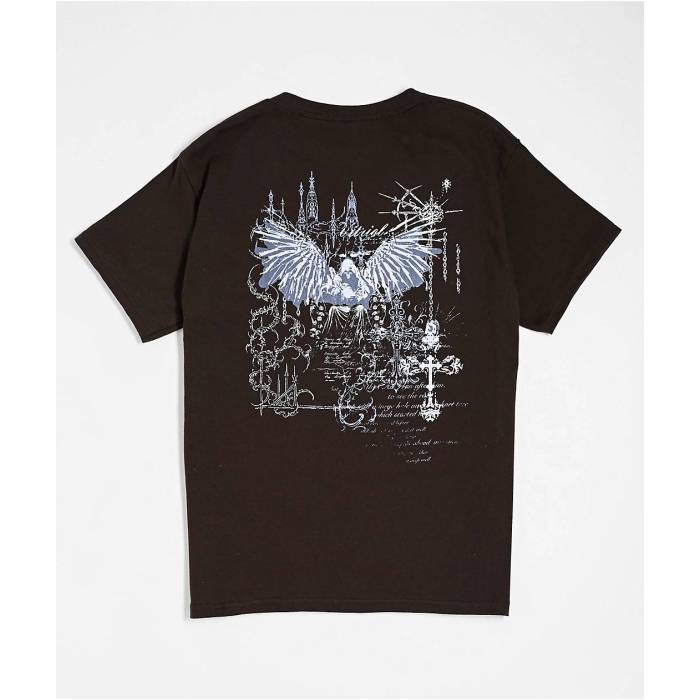 【★百貨店SALE★6/11真夜中2時迄】Vitriol 【 Kids Apocalyptic Brown T-Shirt Kids\u0027 Brown 】 赤銅色 赤銅色 ティーシャツ 赤銅色 赤銅色