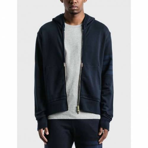 パーティを彩るご馳走や ジップフーディー ネイビー 紺色 パーカー フーディー Browne Thom トムブラウン パーカー トップス メンズファッション Navy Fit Relaxed Browne Thom パーカー Call2inspect Net