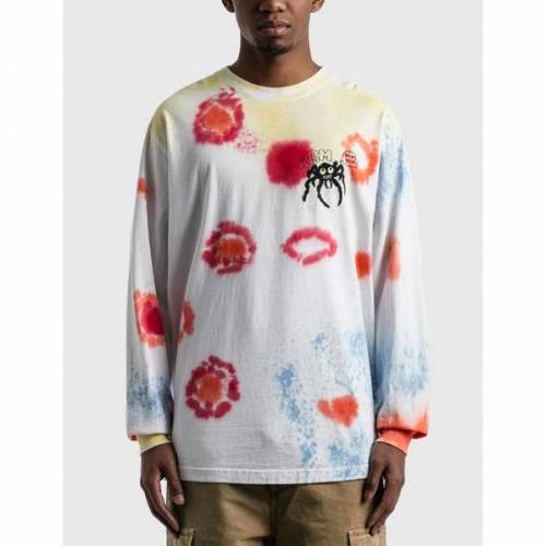 無料長期保証 楽天市場 Real Bad Man レアル スリーブ Tシャツ 白色 ホワイト 長袖 Sleeve Real Bad Man Self Portrait Tshirt White Multicolor メンズファッション トップス Tシャツ カットソー スニケス 高級感 Tehnolux Me