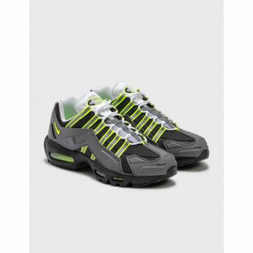 驚きの値段 ナイキ Nike 黒色 ブラック 灰色 グレー スニーカー Nike Ndstrkt Am 95 Black Neon Yellowmedium Grey メンズ スニーカー 正規激安 Lexusoman Com