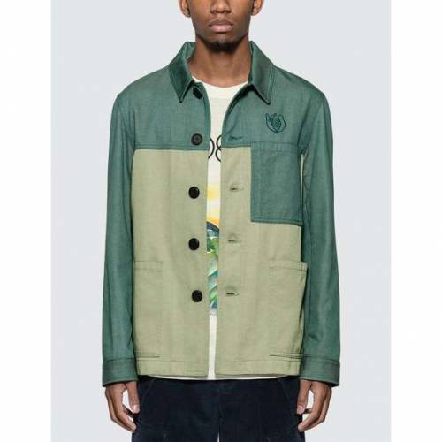 新品本物 コート ジャケット 緑 ジャケット Loewe ロエベ グリーン ジャケット コート メンズファッション Jacket Workwear Eln Loewe Green Bncedeao Integration Gov Bf