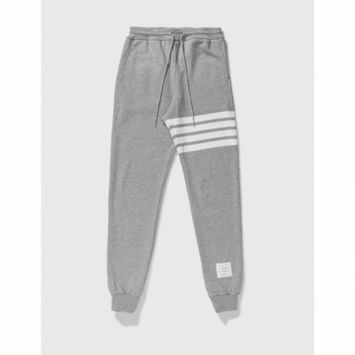 Classic ファッションブランド Thom カジュアル メンズ トム Sweatpants Light トム Bar Light Browne Thom 灰色 クラシック グレー 4 ロングタイツ パンツ With Grey Browne Engineered ブラウン メンズ ファッション