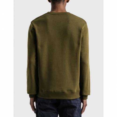 ロエベ Loewe スウェットシャツ トレーナー カーキ 緑 グリーン メンズ Green Loewe Anagram Sweatshirt Dark Khaki septicin Com