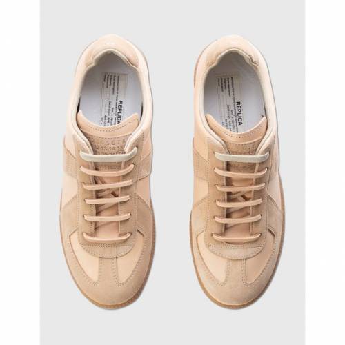 楽天市場 メゾンマルジェラ ベージュ スニーカー レディース Maison Margiela Replica Sneakers Beige スニケス