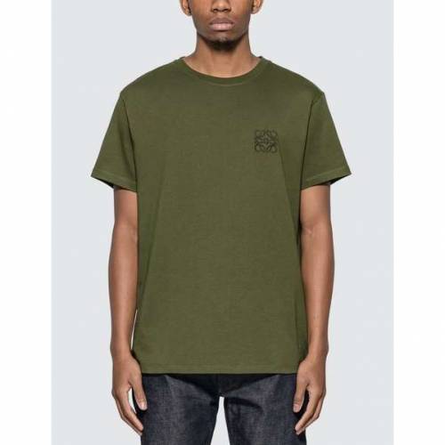 メーカー再生品 Loewe Green グリーン 緑 カーキ Tシャツ Loewe ロエベ Asymmetric カットソー Tシャツ トップス メンズファッション Khaki Tshirt Anagram Xbtt53 Rashiastrologer Com