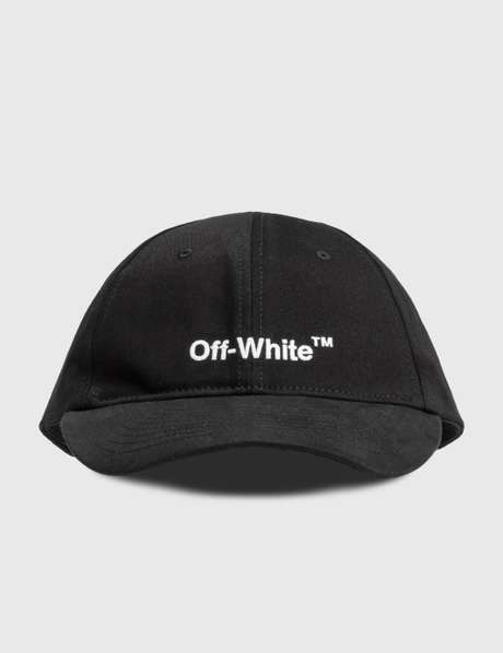 おトク】 OFF-WHITE™ ベースボール キャップ 帽子 黒色 ブラック