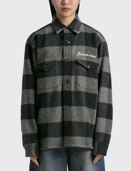 human made WOOL OVERSHIRT proenergi.com