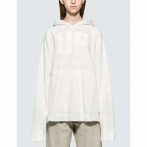 限定版 Katharine Hamnett ゲーム フーディー パーカー 白色 ホワイト Game Katharine Hamnett Rick Up Your Hoodie White レディースファッション トップス パーカー パーカー Progressiverockcentral Com