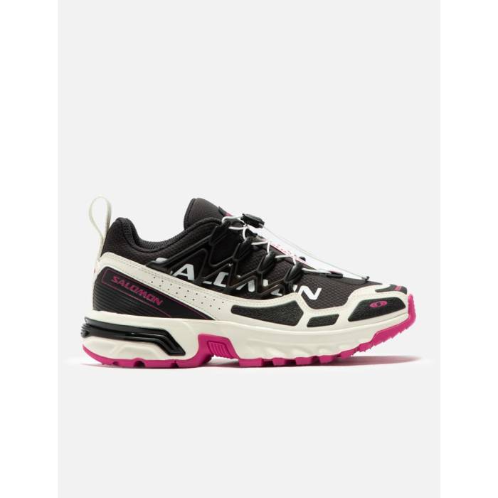 Salomon Advanced 【 Acs + Heritage Pack Women Black / Vanilla Ice / Pink Glo 】 レディース 黒色 ブラック pink ピンク