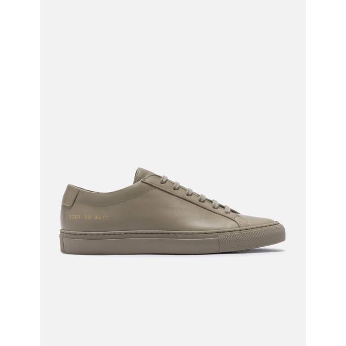 コモンプロジェクト Common Projects 【 Original Achilles Low Sneakers Women Coffee 】 レディース