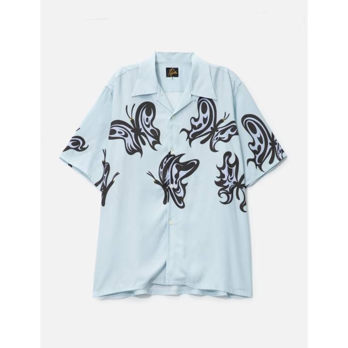 ニードルズ Needles 【 X Kae Tanaka One-Up Shirt Men Light Blue 】 メンズ 青色 ブルー