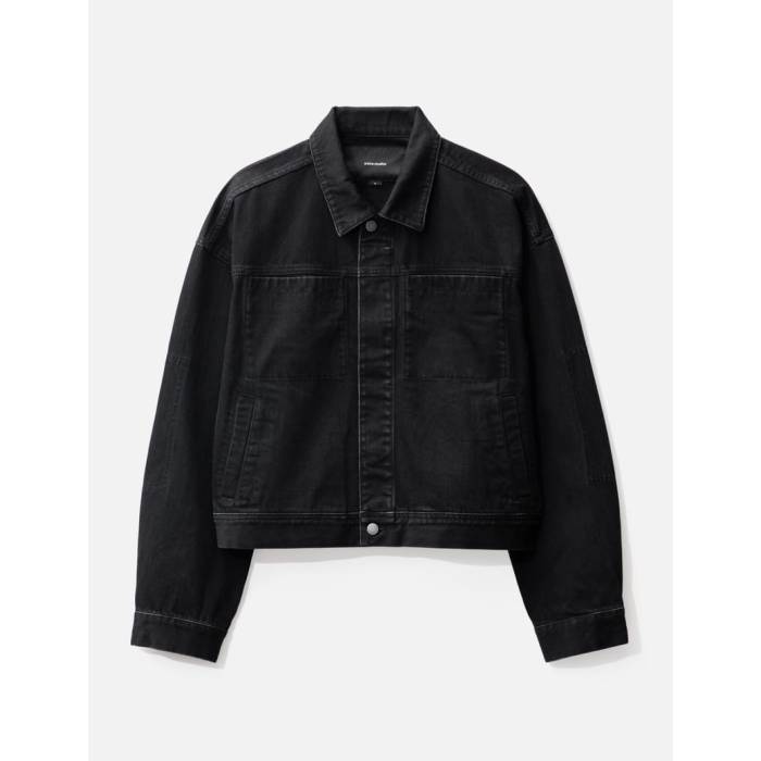 entire studios デニムシャツジャケット ENTIRE STUDIOS デニムジャケット | ブラック | FARFETCH JP