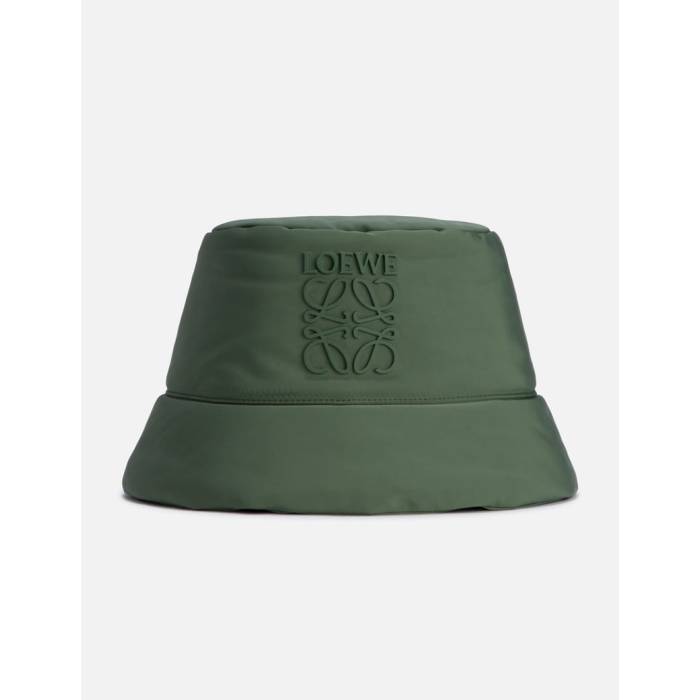 美品　LOEWE トカゲ柄　バケットハット57cm LOEWE トカゲ柄 バケットハット 57cm