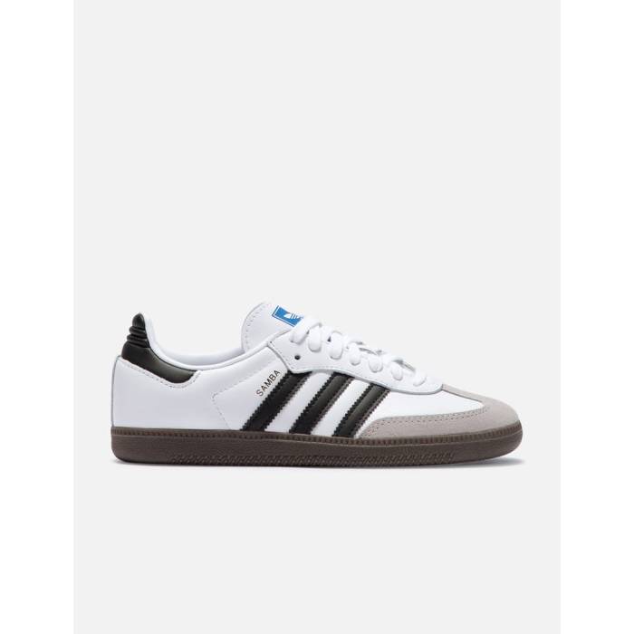 アディダス Adidas Originals 【 Samba Og Men White/Core Black/Clear Granite 】 サンバ メンズ 白色 ホワイト コア 黒色 ブラック