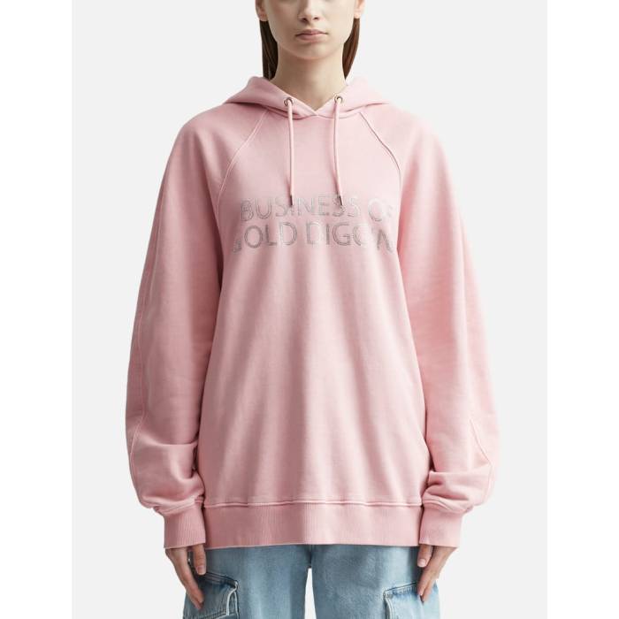 Avavav 【 Business Of Gold Digging Hoodie Women Rose 】 ゴールド フーディー パーカー レディース Rose ローズ