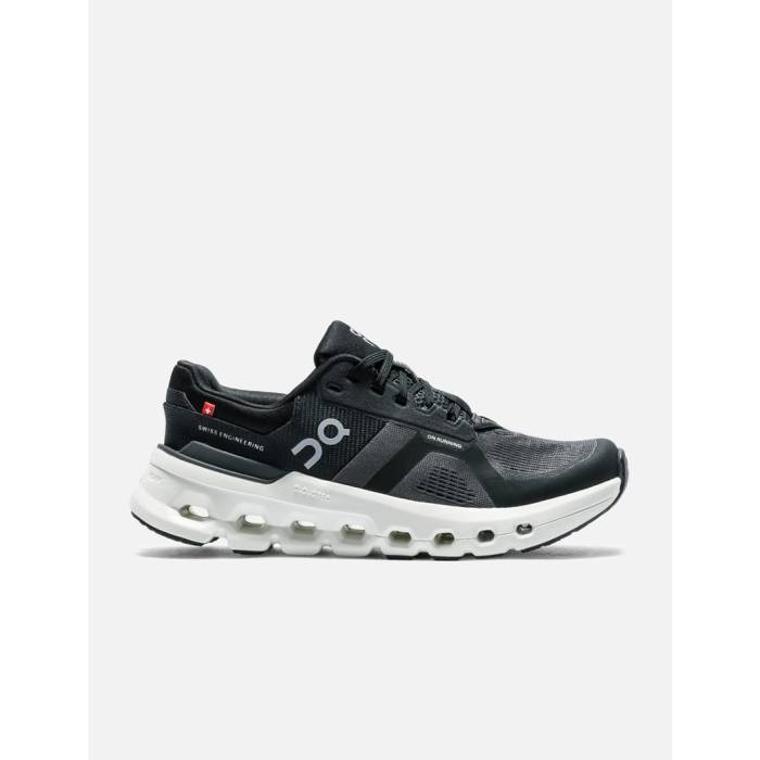 オン On 【 Cloudrunner 2 Women Eclipse/Black 】 レディース 黒いこと 黒いこと