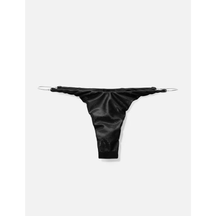 Mugler 【 Star Bikini Bottom Women Black 】 ズボン ボトムス レディース 黒色 ブラック