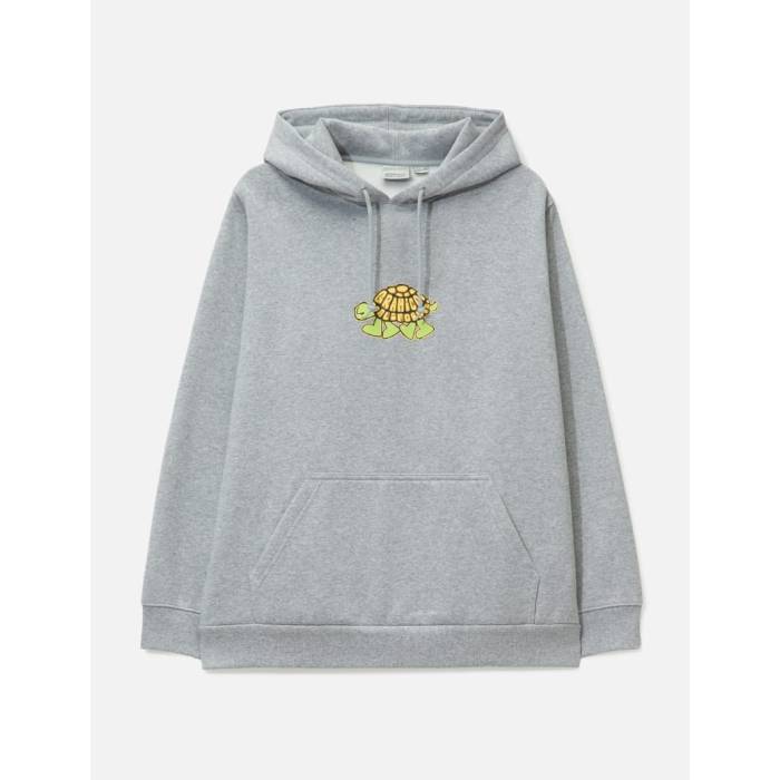 グラミチ Gramicci 【 Turtle Hooded Sweatshirt Men Heather Grey 】 ボンネット付 汗水 調教師 メンズ heather ギョリュウモドキ 薄墨色 薄墨色