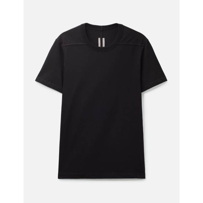 リックオウエンス Rick Owens 【 Short Level T-Shirt Men 09 Black 】 プルオーバー メンズ 黒いこと 黒いこと
