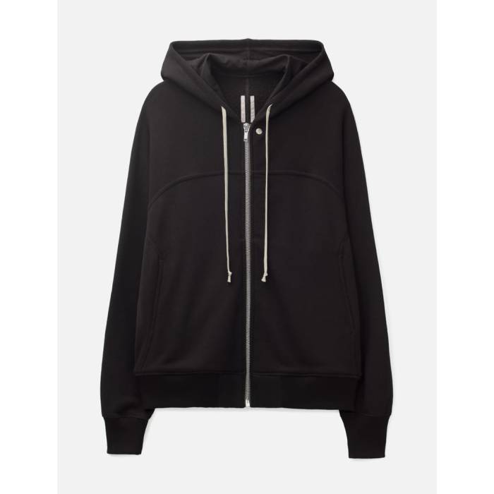 リックオウエンス Rick Owens 【 Zip-Up Jersey Windbreaker Men 09 Black 】 ジャージ ウィンドブレーカー メンズ 黒色 ブラック｜スニケス