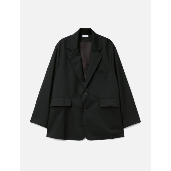 Clesste 【 Wool Gabardine City Uniform Tailored Jacket Men Black 】 シティ Jacket ジャケット メンズ 黒色 ブラック｜スニケス 81,015円