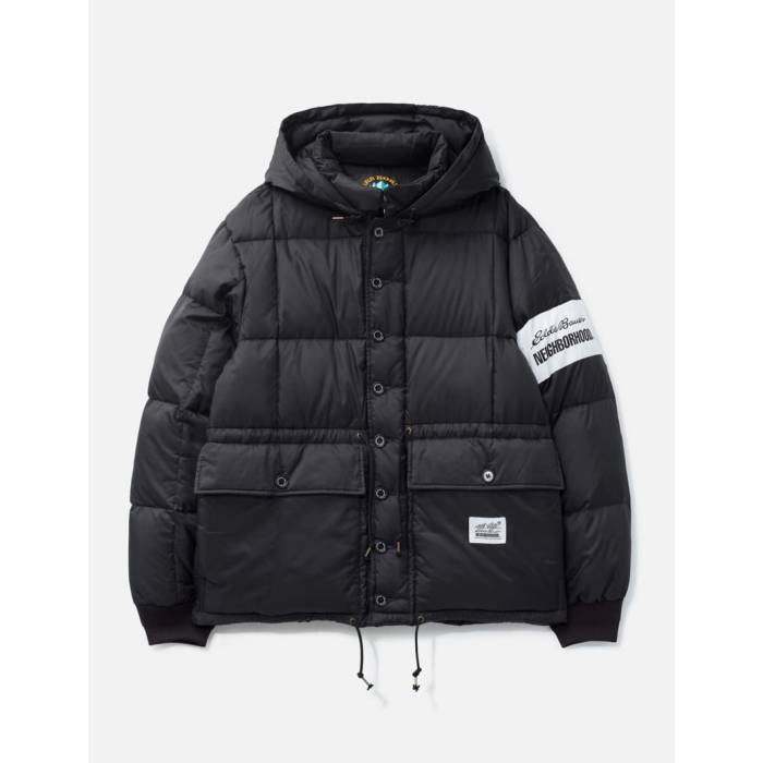 ネイバーフッド Neighborhood 【 X Eddie Bauer Karakoram Down Jacket Men Black 】 ダウン Jacket ジャケット メンズ 黒色 ブラック