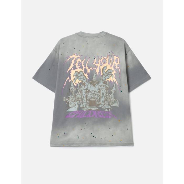 Tell Your Children 【 Smoky Castle Tee Men Cloudy Sky 】 Tシャツ メンズ スカイ