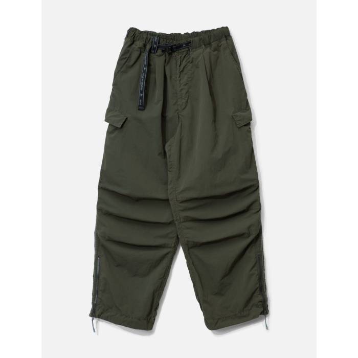 Roa 【 X And Wander Garment Dye Nylon Pants Men Khaki 】 ナイロン メンズ カーキ
