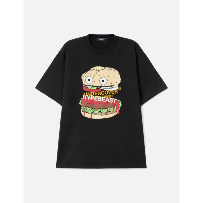 Hypebeast 【 Undercover X 20Th Anniversary T-Shirt Unisex Black 】 アンダーカバー Tシャツ ユニセックス 黒色 ブラック