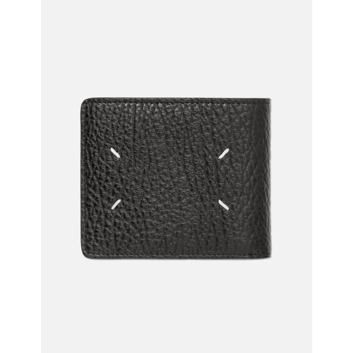 メゾンマルジェラ Maison Margiela 【 Four Stitches Card Holder Unisex Black 】 ユニ一発やる 黒いこと 黒いこと