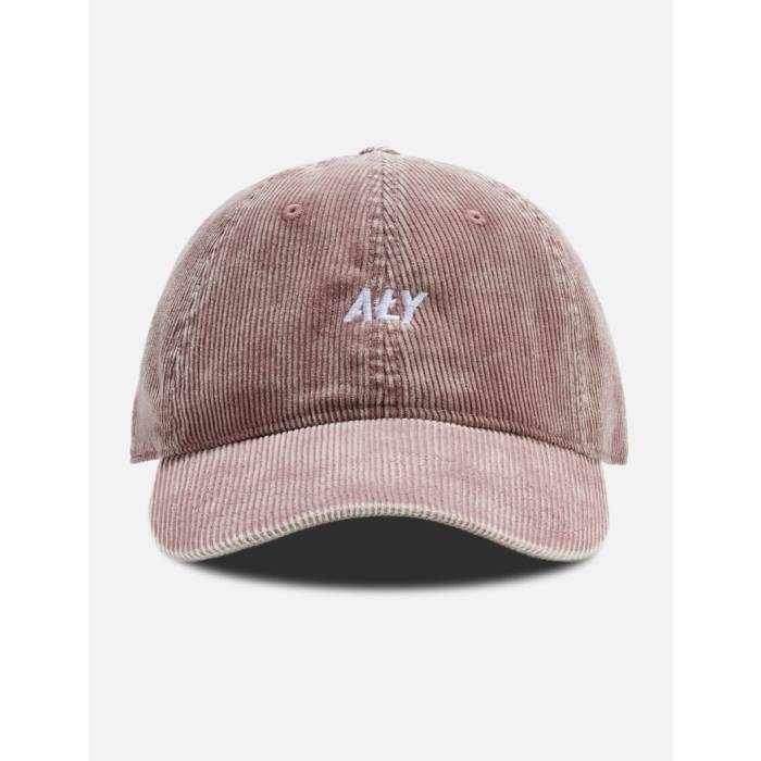 Aly 【 " Logo Pink" Velvet Cap Men Pink 】 ロゴ キャップ 帽子 メンズ pink ピンク｜スニケス