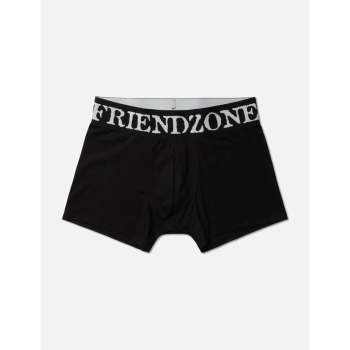 Thought We Friends 【 Zane Screen-Printed Boxer Briefs Men Black 】 メンズ 黒いこと 黒いこと