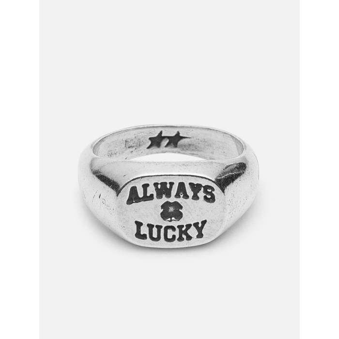 Twojeys 【 Always Lucky Signet Unisex Silver 】 ユニセックス Silver 銀色・シルバー