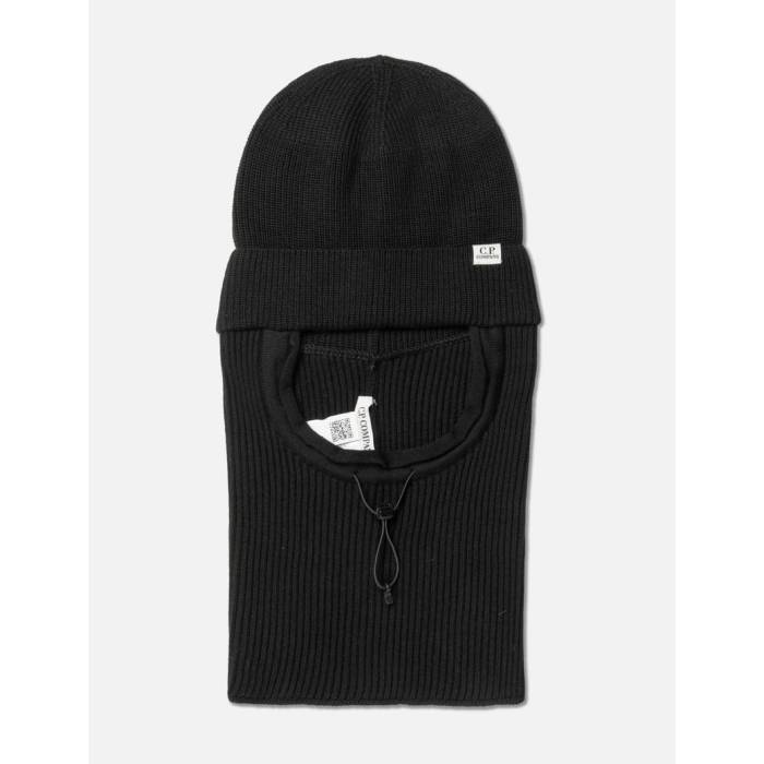 シーピーカンパニー C.p. Company 【 Extrafine Merino Wool Ski Mask Men Black 】 メンズ 黒色 ブラック
