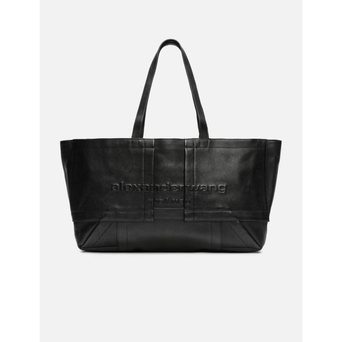 アレキサンダーワン Alexander Wang 【 Pack Tote In Leather Large Women 001 Black 】 レザー レディース 黒色 ブラック