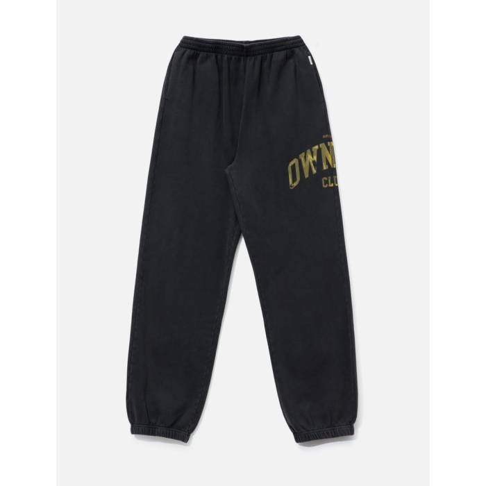 Represent 【 Owners Club Sweatpant Men Faded Black 】 野球クラブ メンズ 黒いこと 黒いこと