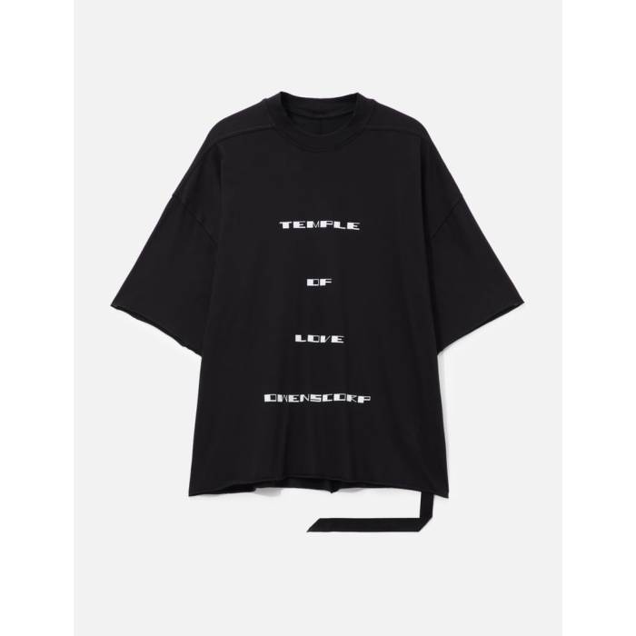 リック・オウエンス・ダークシャドウ Rick Owens Drkshdw 【 Tommy T Men Black/ Milk 】 メンズ 黒いこと 黒いこと