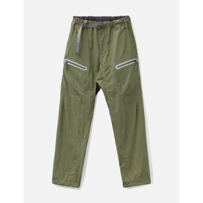 アンドワンダー And Wander 【 Light Hike Pants Men Khaki 】 メンズ カーキ