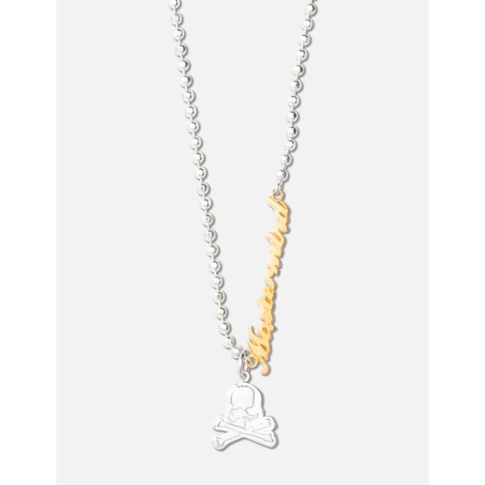 Mastermind Japan 【 Cutball Necklace Men Silver 】 首飾り メンズ Silver しろがね色・しろがね色