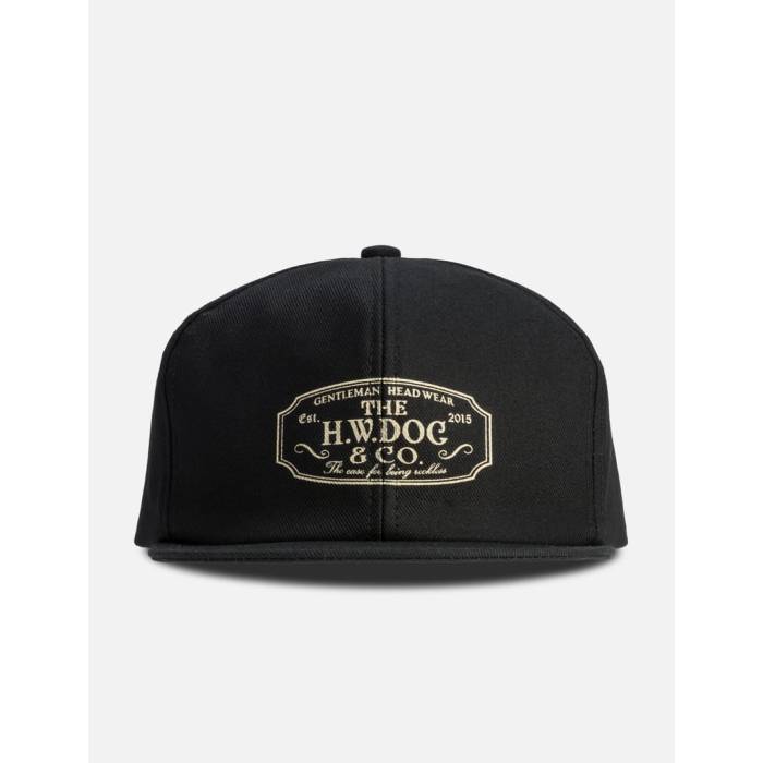 The H.w.dog\u0026Co. 【 Trucker Cap Unisex Black 】 トラッカー 旗がしら 鳥打ち帽 ユニ一発やる 黒いこと 黒いこと