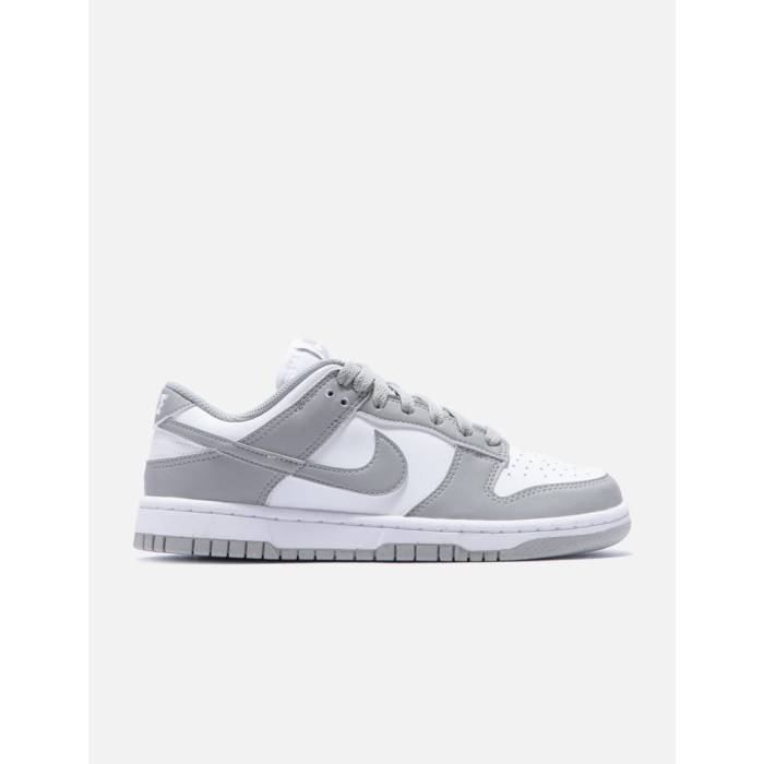 ナイキ Nike 【 Dunk Low Women White/Lt Smoke Gray 】 ダンクロー レディース 白色 ホワイト gray 灰色・グレー・グレイ｜スニケス